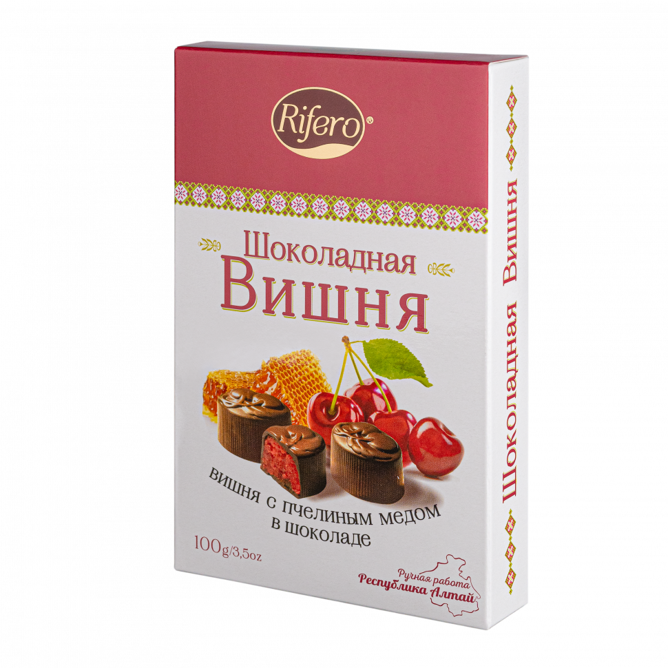  Риф и ко Конфеты "Шоколадная ВИШНЯ" 100г  в Рубцовске