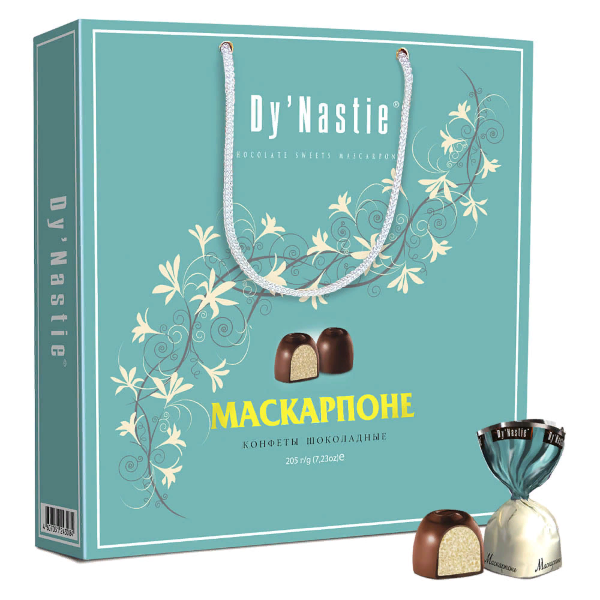 №3 Династия Сумка 170г Конфеты "Маскапроне" в Рубцовске